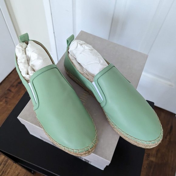 Jimmy Choo Lichi Espadrille Flats Shoes Ming Leather sz 39 (9 US) - Picture 4 of 10